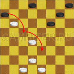 Столбовые шашки — правила игры