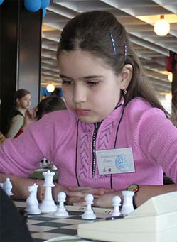 Алина Кашлинская - российская шахматистка